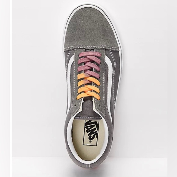 NWOB Vans Old Skool UV Dreams Pewter & White Skate Shoes - Picture 3 of 7